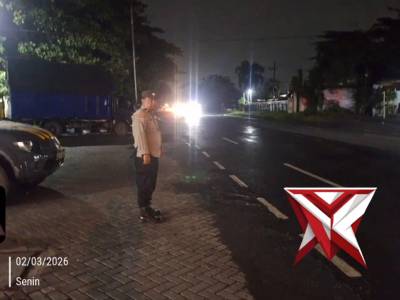 Patroli Bluelight Polsek Nguling