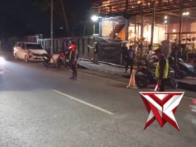 Pemantauan Arus Lalu Lintas Malam Tahun Baru Kota Batu - PoliceTube