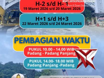 Sosialisasi pembukaan jalur lembah anai