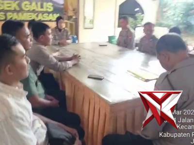 GIAT APEL PAGI DILANJUTKAN ANEV KAMTIBMAS