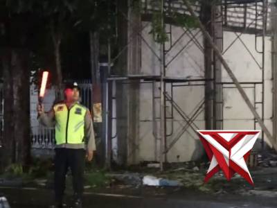 Pengamanan Sholat Taraweh Polres Sumenep