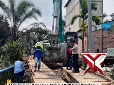 Polsek Bayung Lencir - Revitalisasi Jembatan