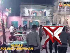 kegiatan KRYD oleh polsek panipahan