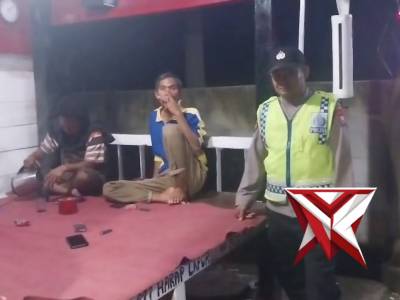 Patroli poskanling polsek ngariboyo desa sumberdukun