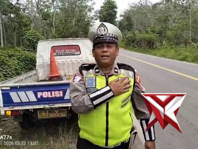 Pantauwan arus balik lalin arah tungkal jaya - bayung lincir