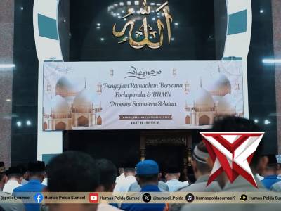 Polda Sumsel Gelar Safari Ramadhan 1447 H, Perkuat Sinergisitas Forkopimda