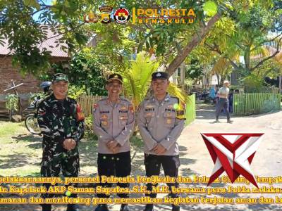 Kapolresta Bengkulu damping giat Kapolda Bengkulu Bhakti Sosial Polda Bengkulu