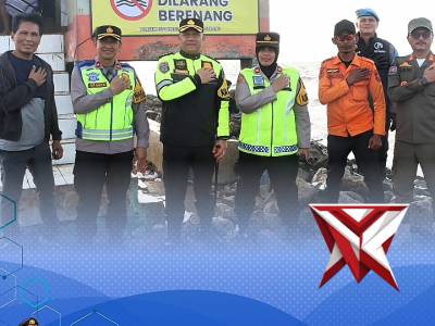 Libur Lebaran harus nyaman dan aman. Kapolres Subang bersama jajaran hadir langsung di jalur wisata