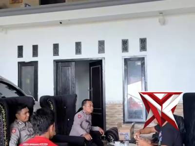 Giat Anggota Polsek Tamberu