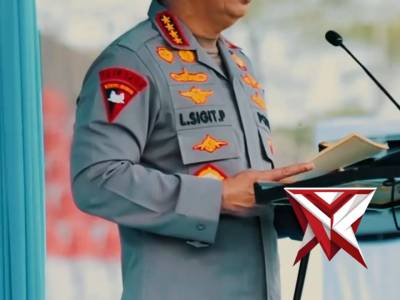 KAPOLRI GERAKKAN OJOL DAN BURUH JAGA KAMTIBMAS SUMSEL