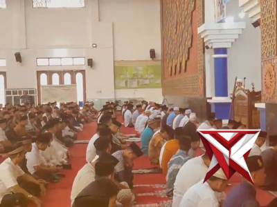 KAPOLRES LEBONG MELAKSANAKAN SHOLAT IED 1 SYAWAL 1447 H