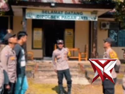 Serah terima piket penjagaan