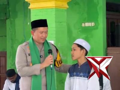 Safari Ramadhan Polres Magetan di Ponpes Al Hidayat Karas ??
