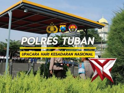 Upacara Kesadaran Nasional Polres Tuban