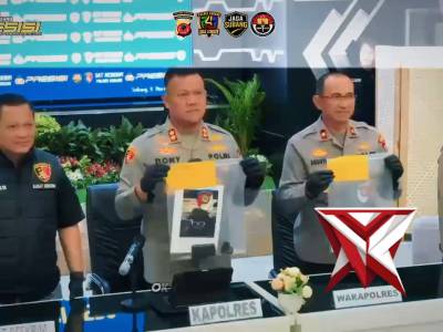 Konferensi Pers Sat Reskrim Polres Subang