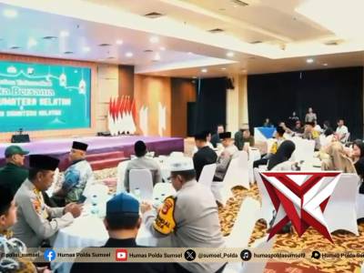 Gelar buka puasa bersama awak media, Kapolda sumsel Tegaskan Kemitraan Strategis