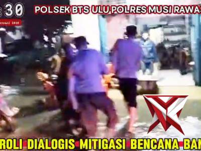 Mitigasi banjir di kelurahan bangun jaya