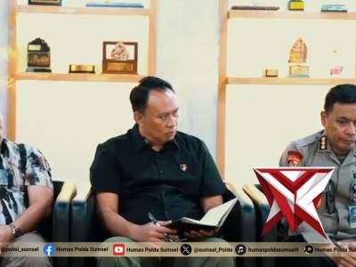 Bapak Kapolda Sumsel terima lawatan kerja BPN Sumsel - PoliceTube