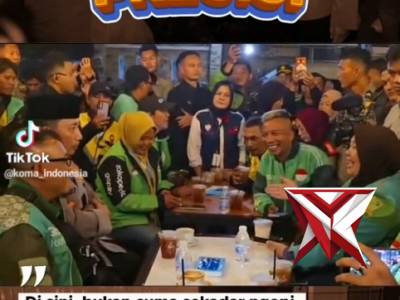 Kapolri Listyo sigit prabowo menyambangi kedai ado presisi, sebuah ruang sederhana yang berada disam