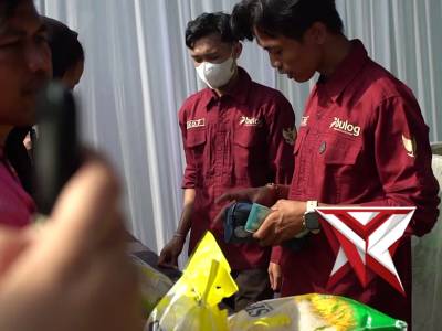 Akbp Eko Rubiyanto, SH.,Sik kapolres oki turun langsung dlm rangka Gerakan Pangan Murah Polri&bulog - PoliceTube