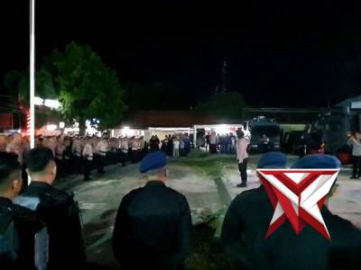 Kapolres Ternate Pimpin Apel Konsolidasi dan Berikan Apresiasi Kepada Personil