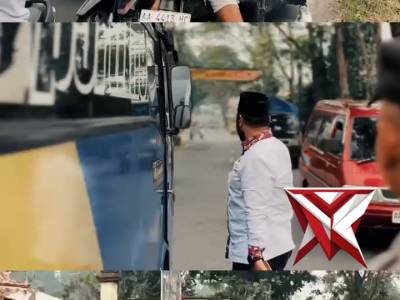 Polsek sapurqn begi takjil ke masyarakat