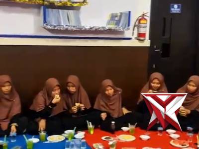 Buka bersama satu lantas Polres Musi Banyuasin