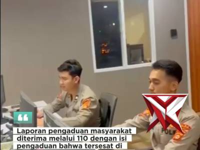 Respon cepat petugas 110 polda sumsel 18