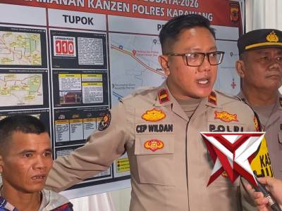 Polres Karawang Bantu Pemudik
