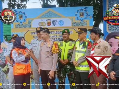 "Mudik Check! ? Mampir ke Pos Terpadu Losarang, Fasilitasnya Bintang Lima!" ??