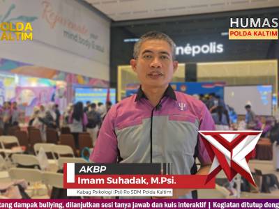 Polda Kaltim Gelar Psikoedukasi Kesehatan Mental Remaja di Balikpapan Dorong Generasi Tanggu