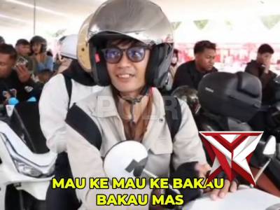 Para pemotor yang melintas di Pelabuhan Ciwandan mengaku merasa lebih tenang selama perjalanan mudik