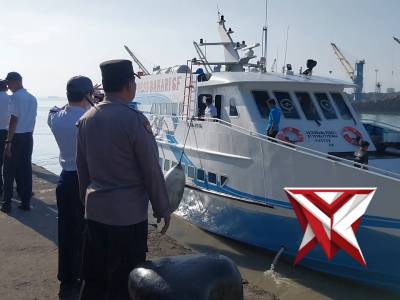 Giat PAM Keberangkatan kapal Express Bahari 6F situasi Aman terkendali