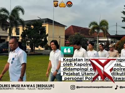 Halal Bihalal Dalam Rangka Hari Raya Idul Fitri 1447 H Tahun 2026 Personil Polres Musi Rawas