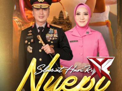 Kepala Kepolisian Daerah Sumatera Selatan Beserta Staff dan Jajaran Mengucapkan