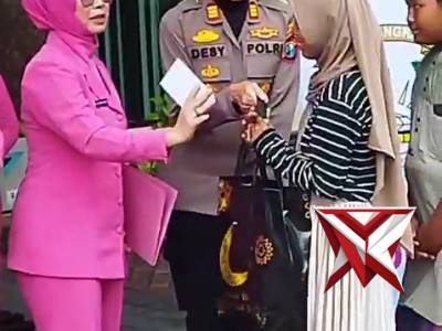 Polsek Mulyorejo dan Bhayangkari Berbagi Bersama Anak Yatim