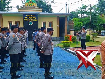 Wakapolsek Tanggulangin Pimpin Apel Pagi, Tekankan Antisipasi Pengamanan Tahun Baru 2026