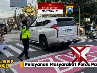 GIAT YANMAS POROS PAGI POLSEK DAU