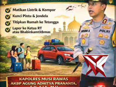 Himbauan sebelum mudik polres mura