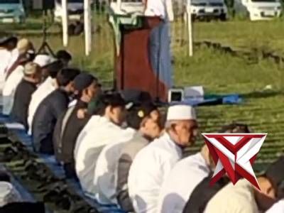 Pengamanan Sholat Idhul Fitri Polsek Turen Polres Malang