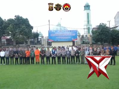 Pastikan Mudik Aman dan Nyaman, Polres Lubuk Linggau Gelar Apel Pasukan Operasi Ketupat Musi 2026