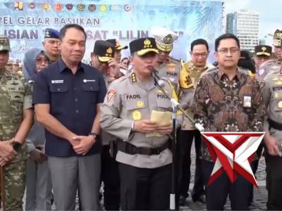 Polri Mengadakan Operasi Lilin 2025 PersiapanNatalTahunBaru 2026