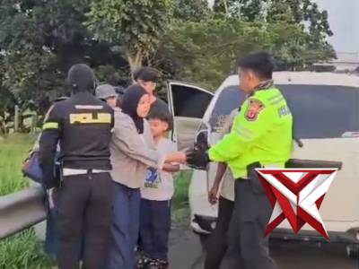 Aksi Cepat Sat Lantas Polres Subang Berikan Pelayanan Dalam Ops. Ketupat Lodaya 2026