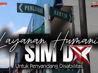 Pelayanan Khusus Bagi Penyandang Difabel, Satpas SIM Polres Trenggalek Tuai Apresiasi