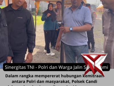 SINERGITAS TNI - POLRI JALIN SILATURAHMI
