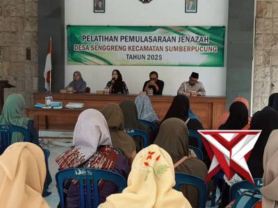 Bhabinkamtibmas ds. Senggreng hadiri pelatihan pemulasaran jenazah di baldes senggreng