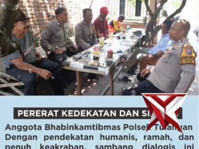 BHABINKAMTIBMAS POLSEK TULANGAN PERERAT KEDEKATAN DAN SINERGI - PoliceTube