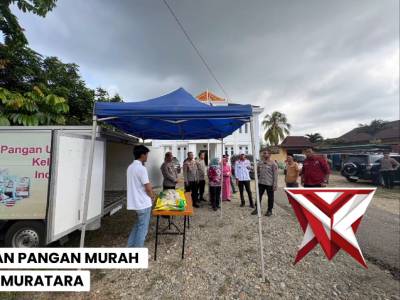 Giat gerakan pangan murah polres muratara