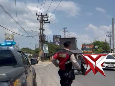 Sat samapta polres ogan ilir gatur lalin