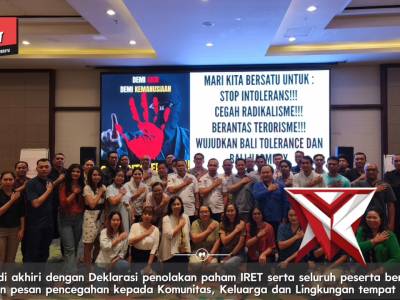 Densus 88 Gandeng Pelaku Wisata Cegah Intoleransi dan Radikalisme